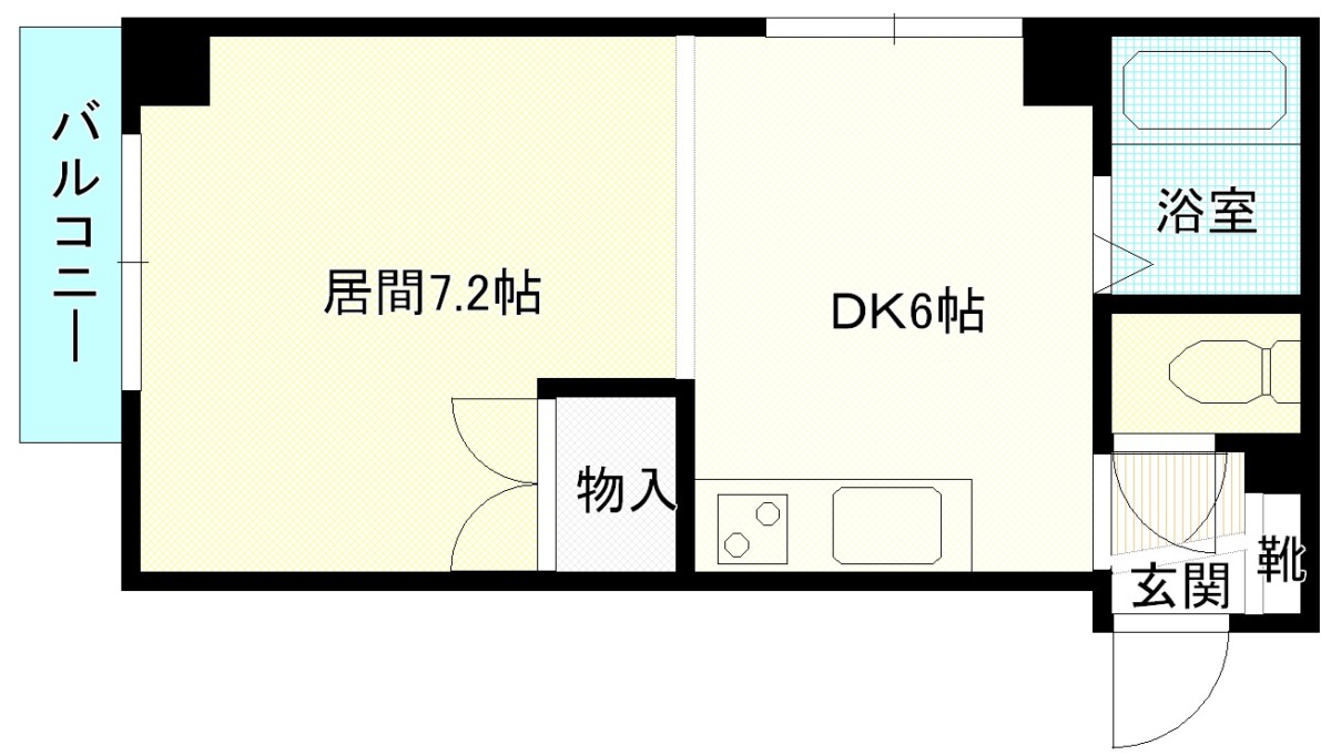 コーポ千花　402（準備中）